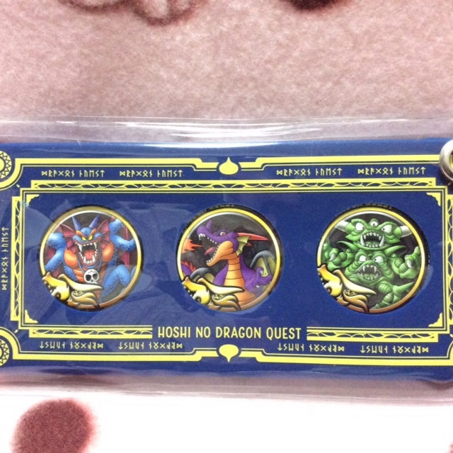 星のドラゴンクエスト★冒険バッジホルダー&バッジ3点セット★シドー★りゅうおう★デスピサロ拍卖