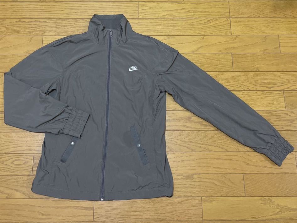 送料無料■NIKI ナイキ ブラウン 長袖 裏地メッシュ ジャケット サイズS US古着拍卖