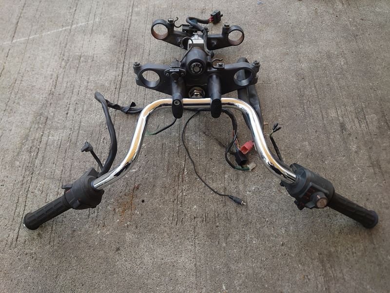 『psi』 ホンダ RC49 VFR800P 純正ハンドル & スイッチ セット拍卖