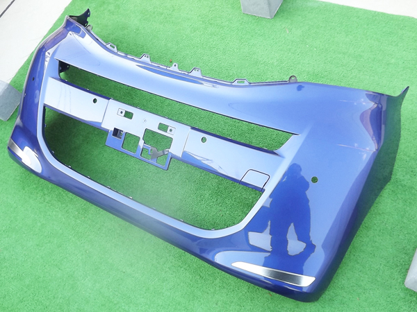 ☆少損,送料安,AUTECH,ブルー★ルークスB44A/B45A/B47A/B48Aフロントバンパー★オーテック,純正,青★Re:P拍卖