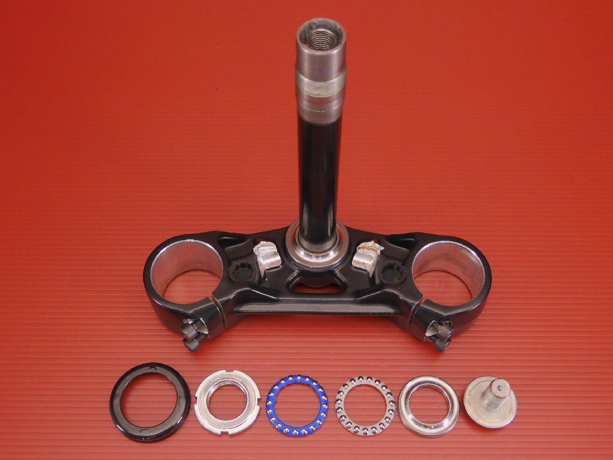 80【評価B】 KTM 390 DUKE デューク 実動 純正 ステアリング ステム 三つ又 Φ54 アンダーブラケット拍卖