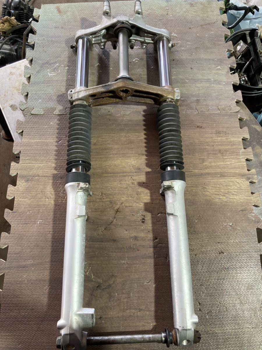 2JL TW200 フロントフォーク トップブリッジ ステム フロントアクスルシャフト拍卖