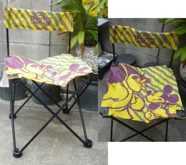 美品 レア♪ BIG BAD PETE VS MICKEY アウトドアチェア ミッキーマウス ピート ディズニー チトセ製 折畳チェア 1994拍卖