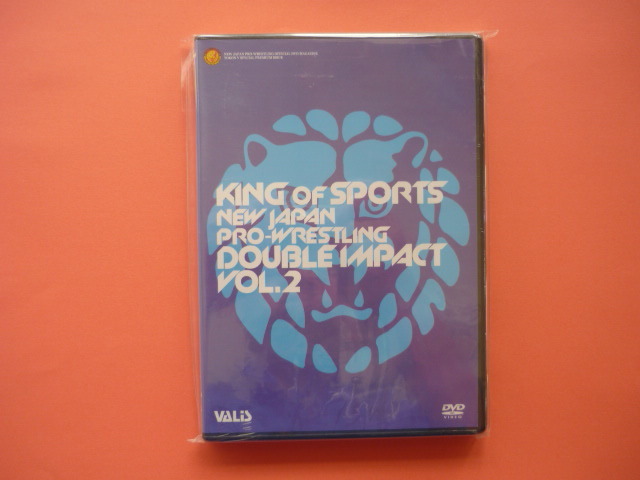 新日本プロレスリング【DOUBLE IMPACT VOL.2】DVD☆KING of SPORTS/VALIS 新日本プロレス Vol.83 未開封拍卖