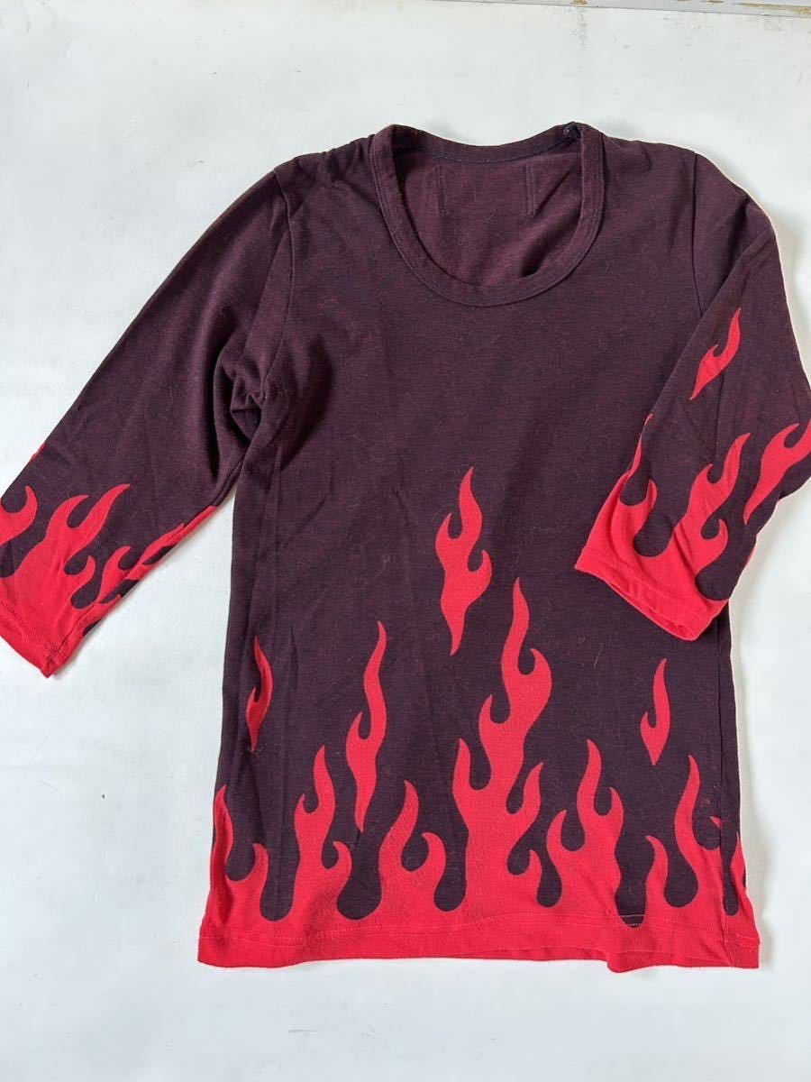 ミラクルウーマン カットソー レディース クリームソーダ パープル×レッド ハーフ袖丈 検ロックンロール ロカビリー ピンクドラゴン拍卖