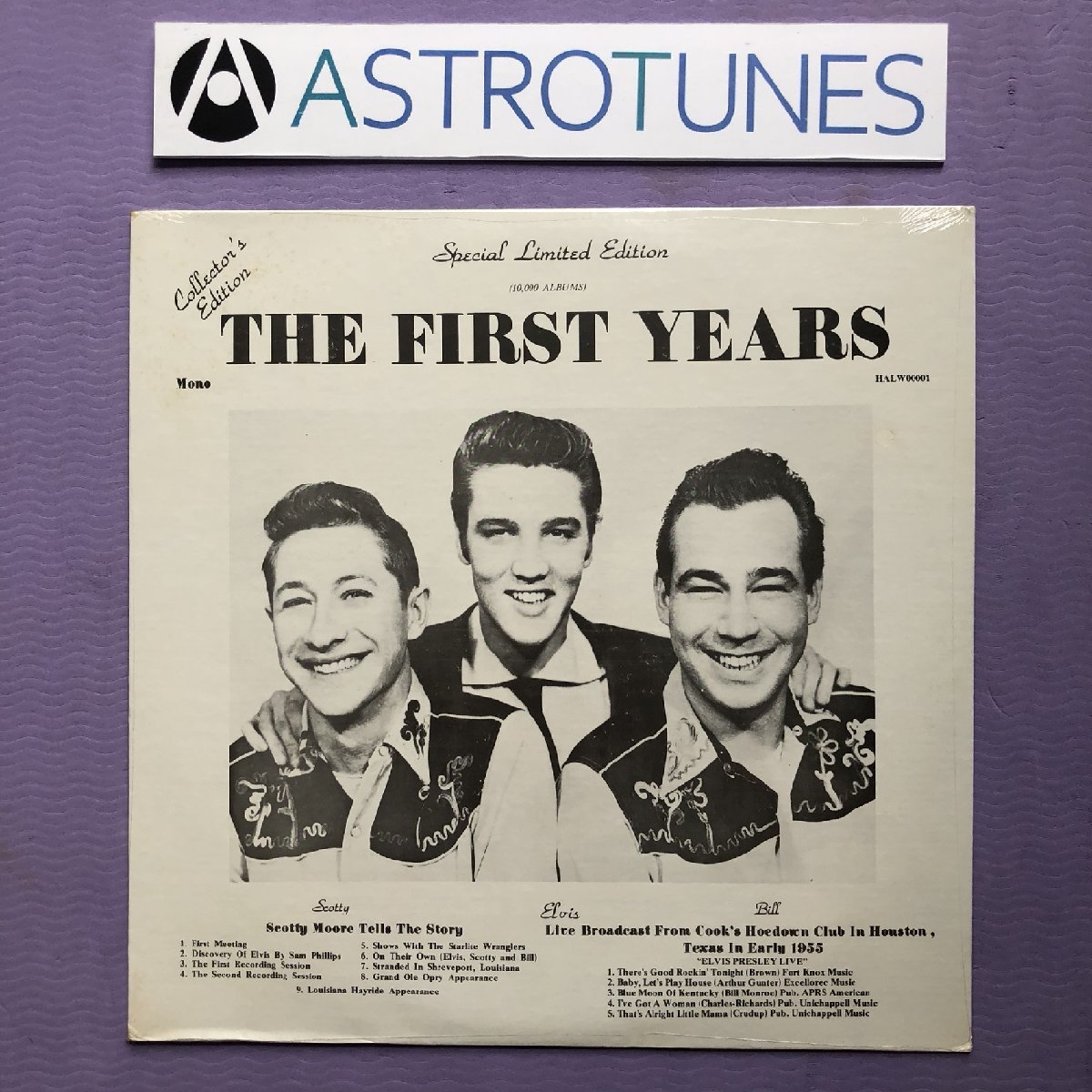 未開封新品 激レア エルヴィス・プレスリー Elvis Presley 1978年 LPレコード The First Years 米国盤 オリジナルリリース盤 Oldies拍卖