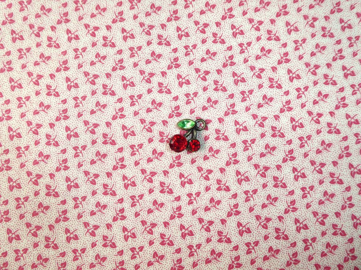 即決★USAレトロ30’sドットリーフピンク★復刻MARCUSStoryBookRJR葉拍卖