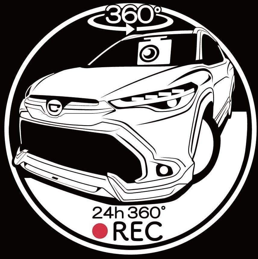 カローラクロス モデリスタ ドライブレコーダー ドラレコ ステッカー カラー変更承ります トヨタ カッティングステッカー カローラ拍卖