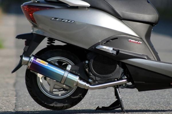 リアライズマフラー 22Racing Ti リード110/EX(JF19) LEAD110拍卖