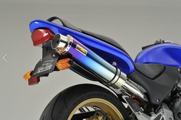 リアライズ マフラー チタン スラッシュエンド HORNET250拍卖