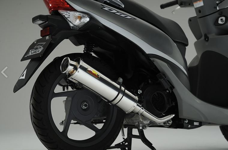 リアライズマフラー 22Racing SUS【Dio110用】拍卖