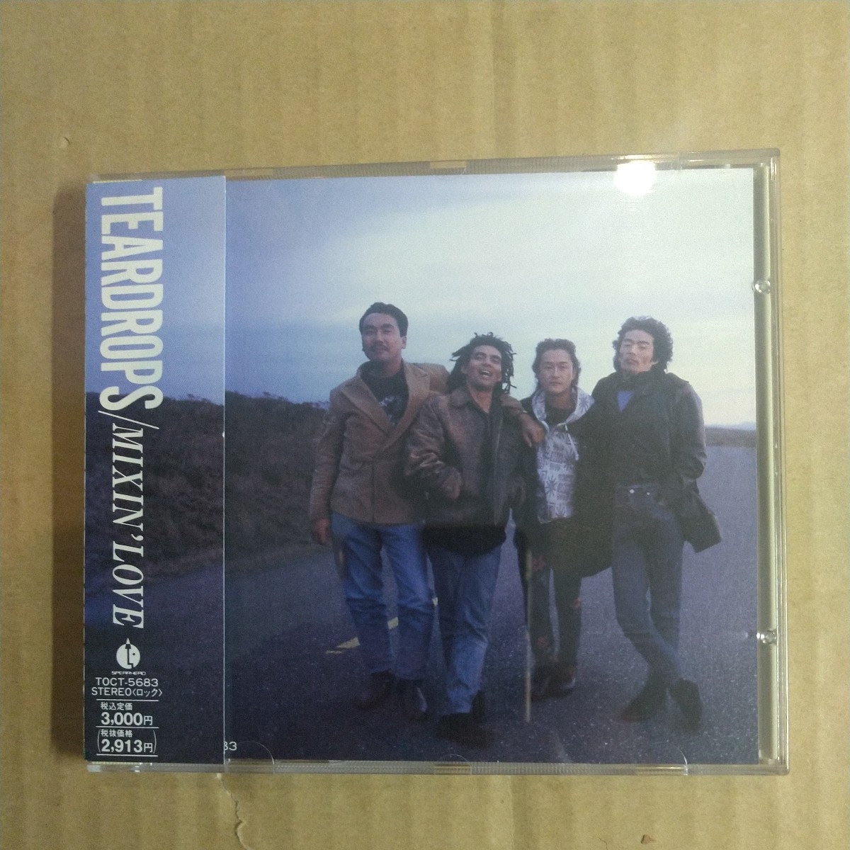 Teardrops「mixin' love」邦オリジナルCD 1990年 帯付き 3rd Album★★山口冨士夫村八分ティアードロップス拍卖