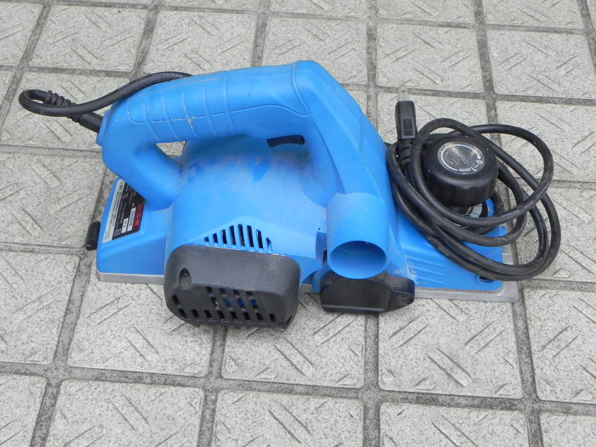 中古 ★RYOBI/リョービ カンナ(ブレーキ付き) 100V ML-83S 最大切削幅82mm 確認済み 電動工具拍卖