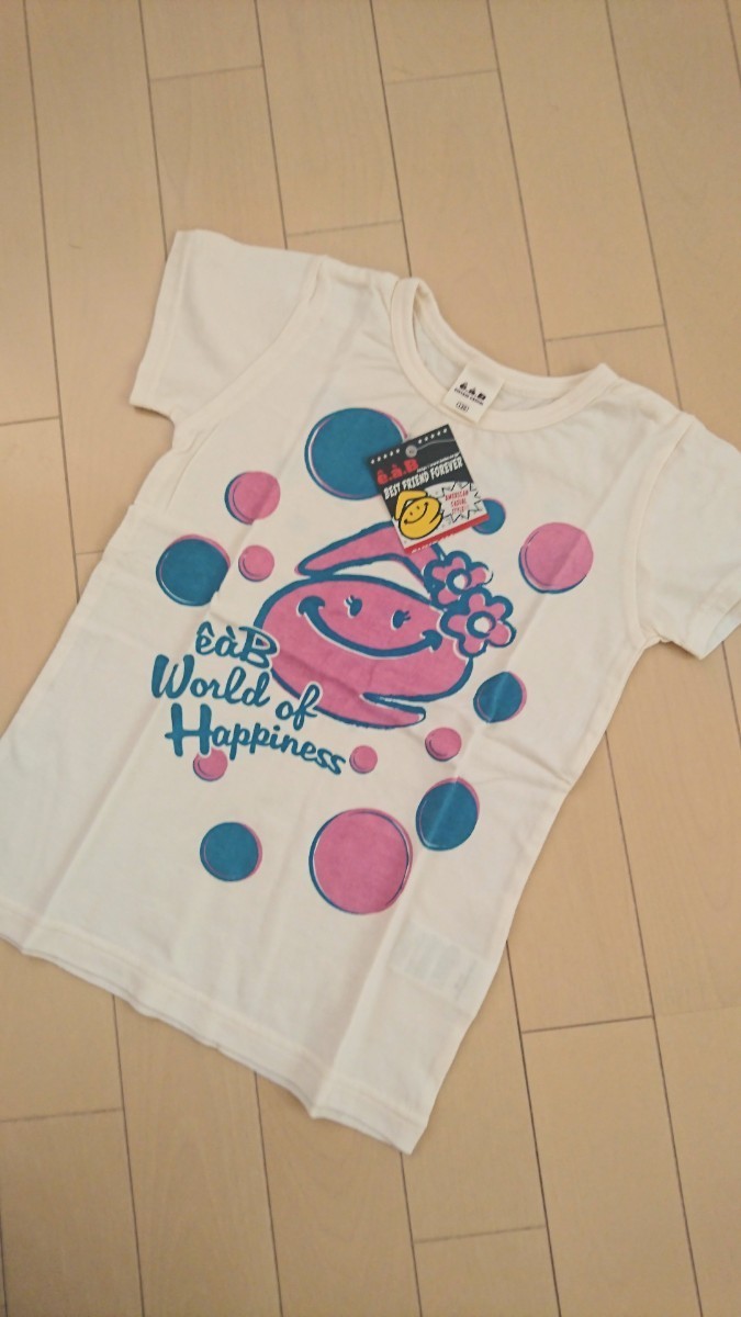 【新品未使用】『BeBe(べべ)』半袖Tシャツ〈120〉拍卖