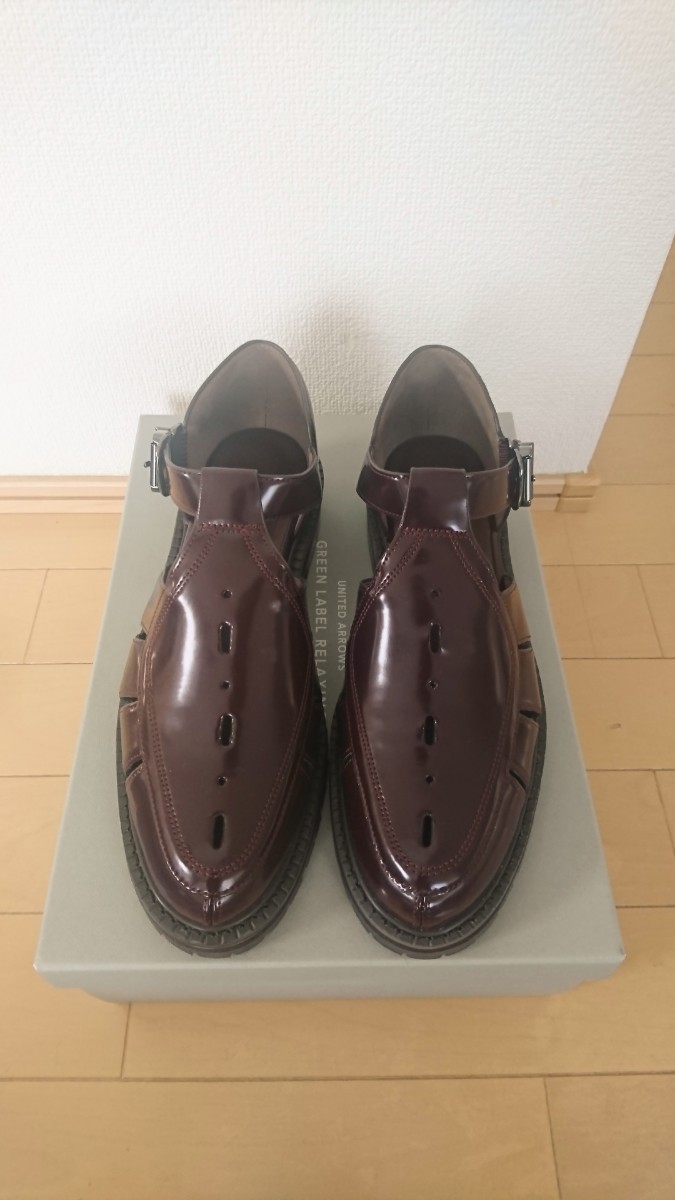 【新品未使用】『UNITED ARROWS(ユナイデットアロ-ズ)』靴〈サイズM〉拍卖