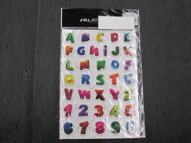 【未使用品】AWESOME 3Dポップステッカー Cタイプ AS3D-C 長期在庫拍卖