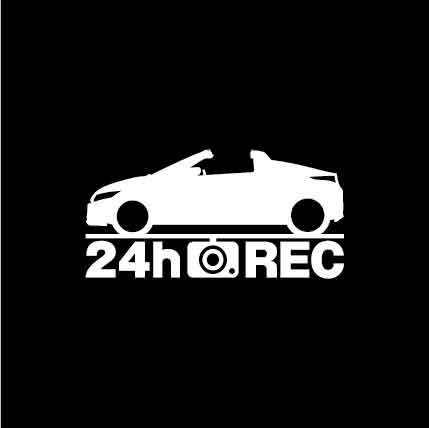 【ドラレコ】ホンダ S660【JW5系】24時間 録画中 ステッカー拍卖