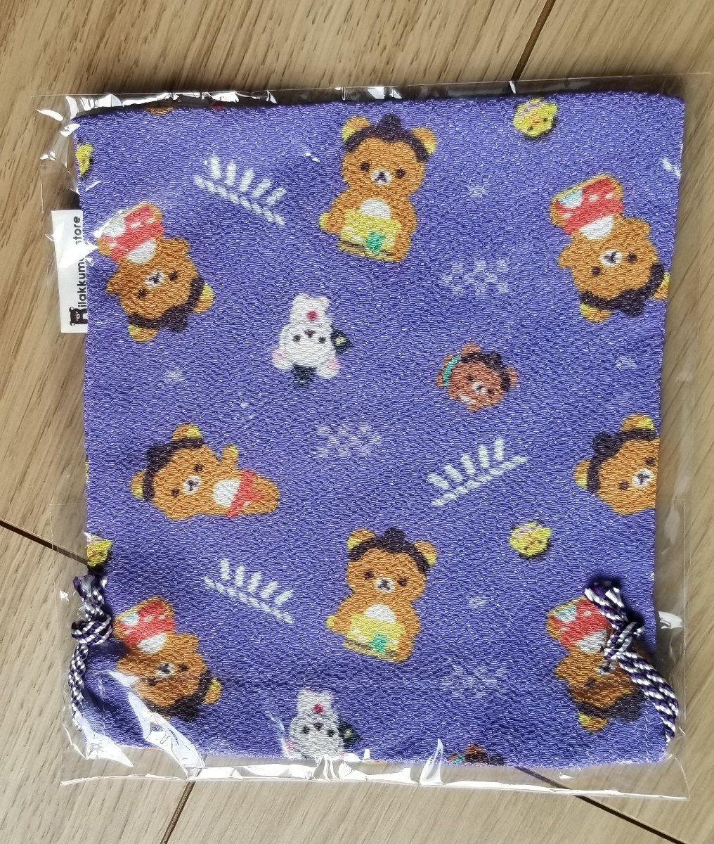 ♪リラックマストア2022東京スーベニア(すもう)平巾着♪拍卖