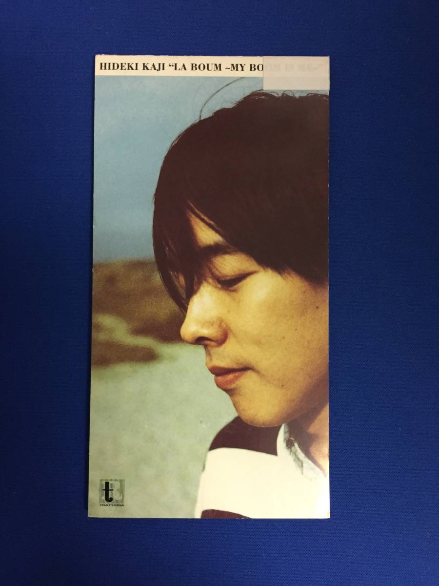 8cmCD シングルCD カジヒデキ ①ラ・ブーム~だってMY BOOM IS ME~ ②ファースト・クエスチョン・アワードのテーマ拍卖