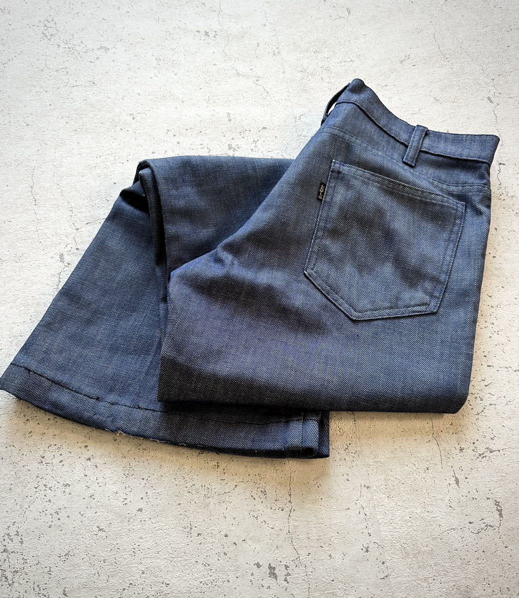 ☆★ 70s LEVI’S 656 Big-E STA-PREST BELL BOTTOM DENIM OLD VINTAGE リーバイス ビッグE ベルボトムデニム オールド ビンテージ ☆★拍卖