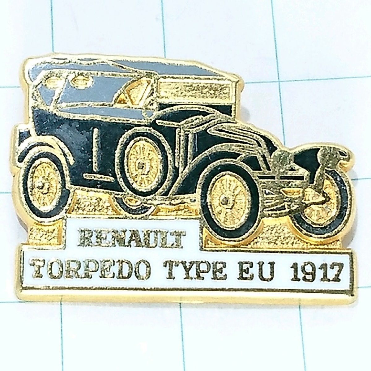 送料無料)レトロカー ルノー TORPEDO TYPE EU 1917 自動車 ピンバッジ PINS ピンズ A15969拍卖