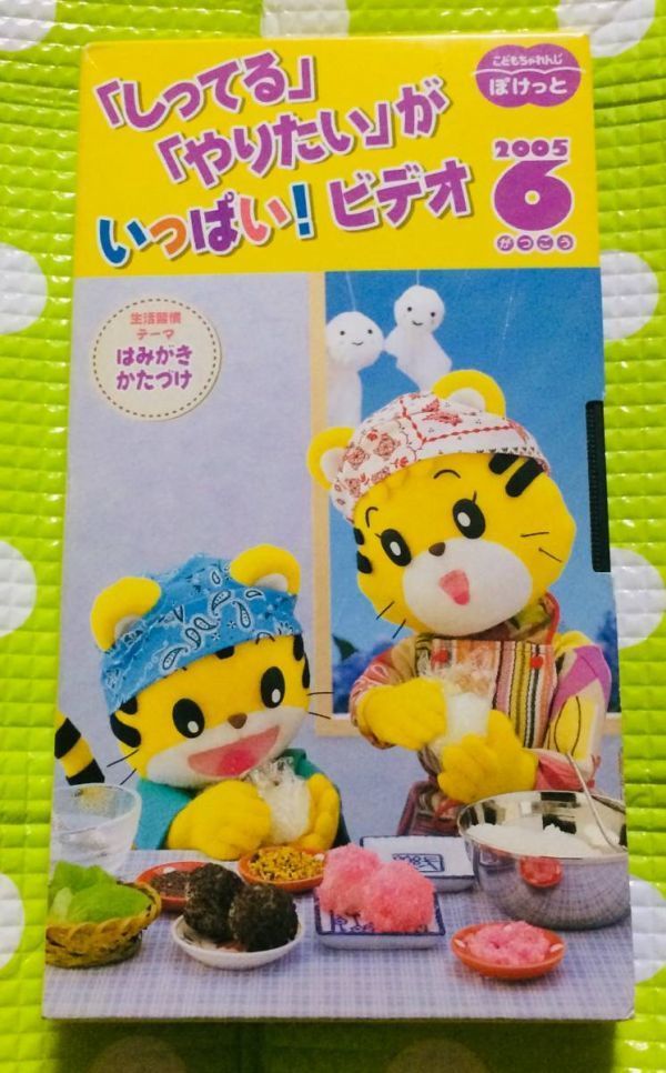 即決〈同梱歓迎〉VHS こどもちゃれんじ しってる やりたいがいっぱい!2005/6 しまじろう 学習◎その他ビデオ多数出品中θA208拍卖