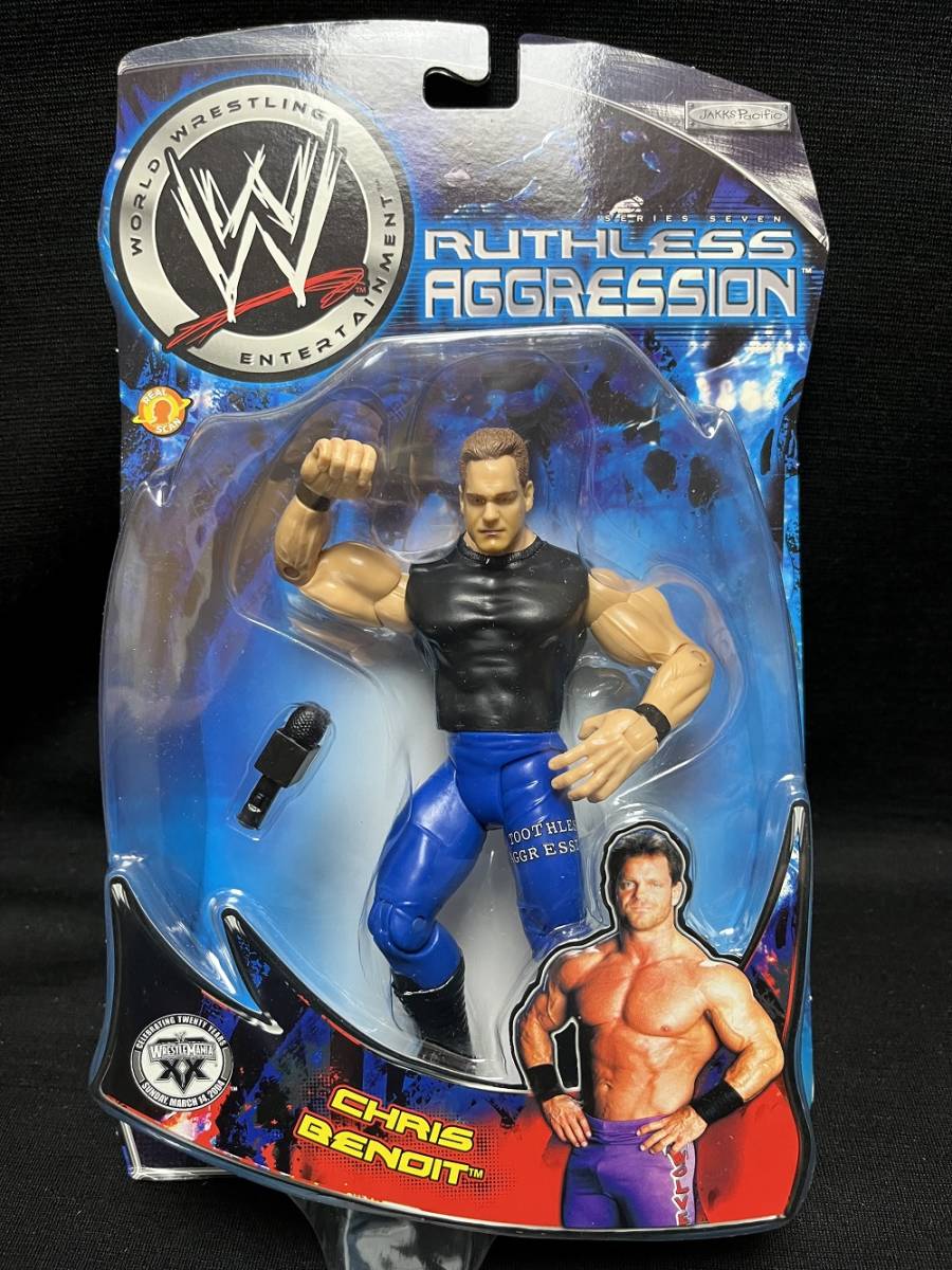 JAKKS:WWE RUTHLESS AGGRESSION SERIES 7 クリス・ベノワ (未開封品)拍卖