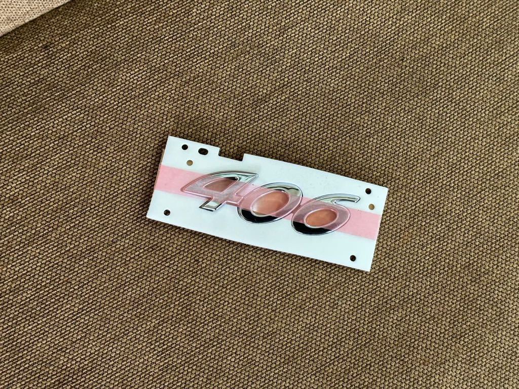 プジョー 406 クーペ セダン 純正 エンブレムPeugeot拍卖