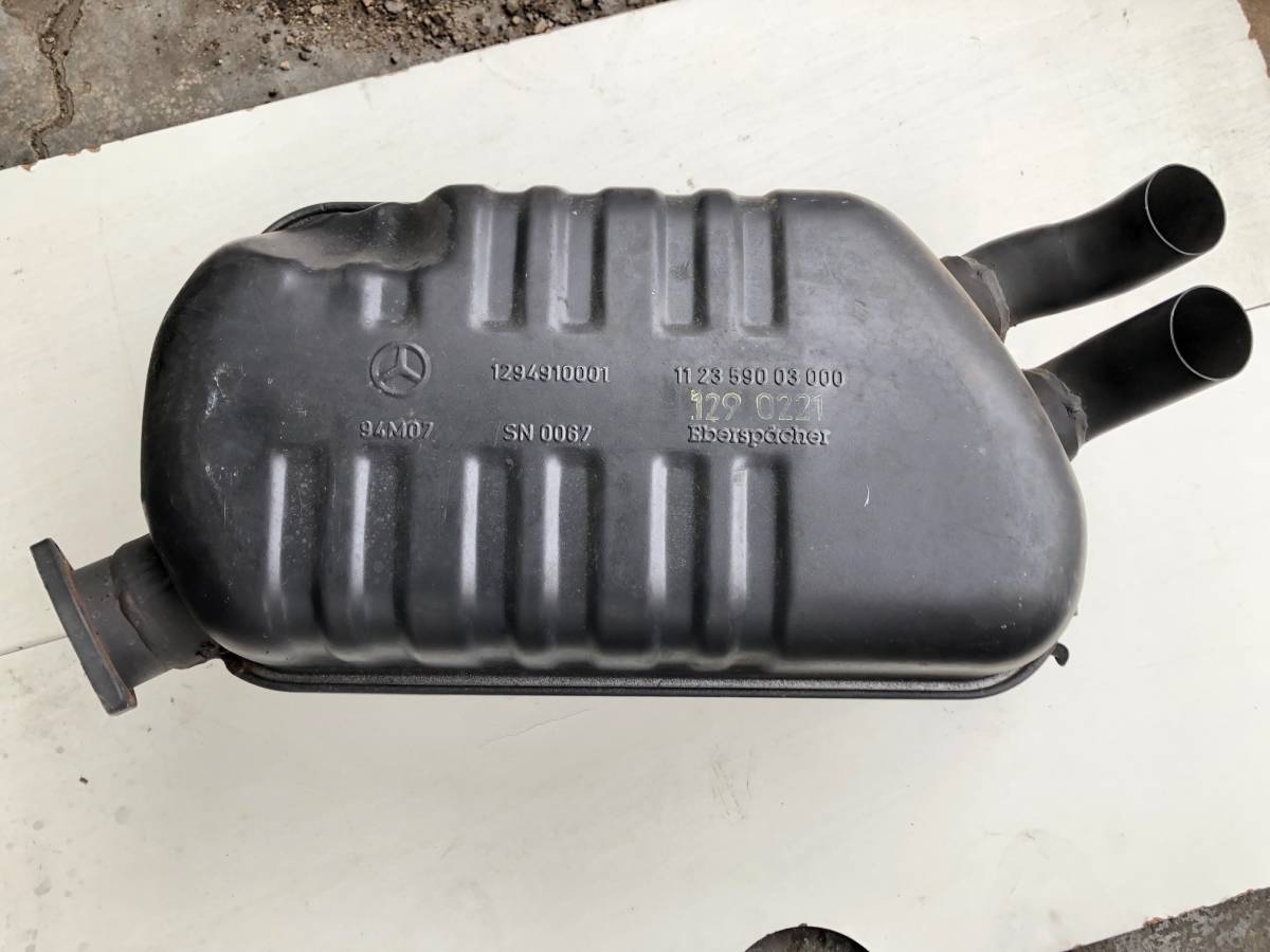 メルセデスベンツR129純正マフラーMercedes Benz 500SL SL500 320SL SL320 300SL 1294910001拍卖