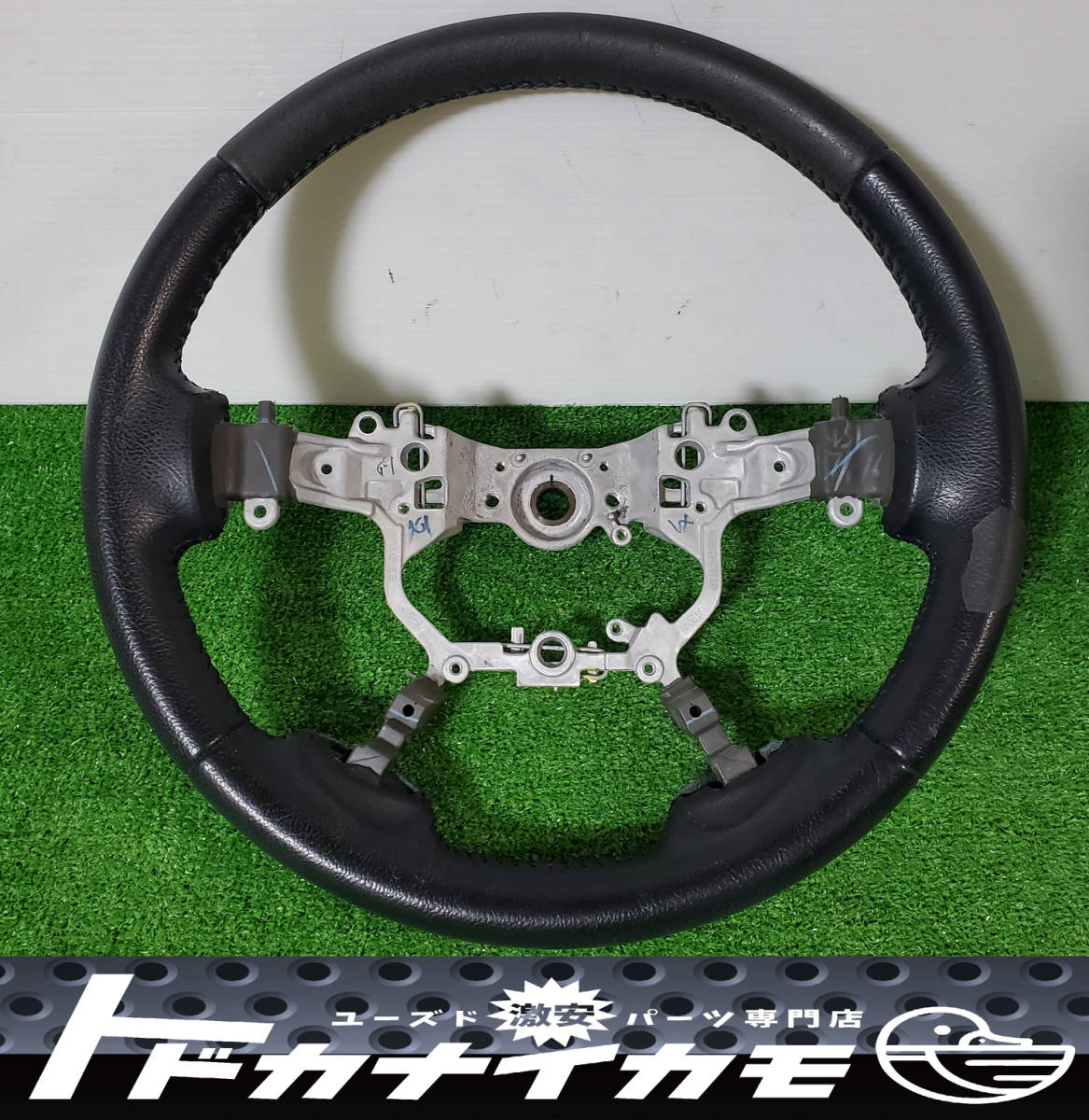 【難あり】トヨタ純正 アルファード ヴェルファイア 30系 トヨタ 純正 ステアリング ハンドル GS120-05550 210系 クラウン プラド e-4拍卖