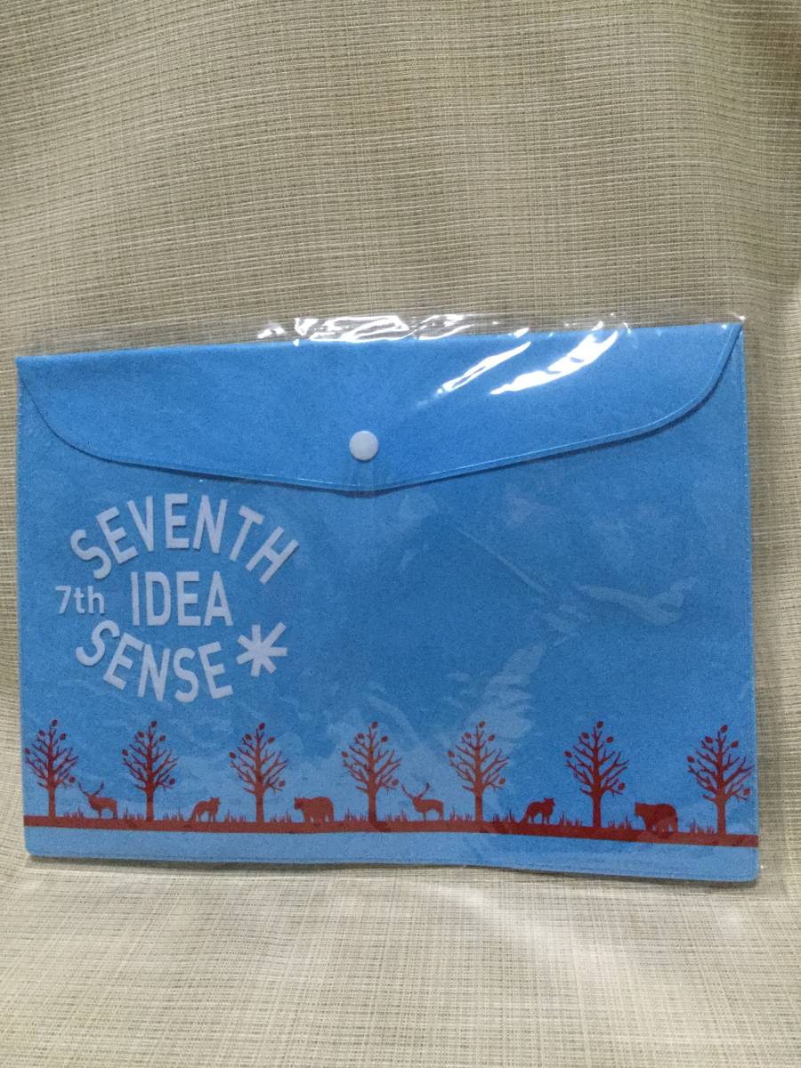 SEVENTH IDEA SENSE ビニールバッグ ブルー(青) イデアセブンスセンス ビニールポーチ,ケース,小物入れ拍卖