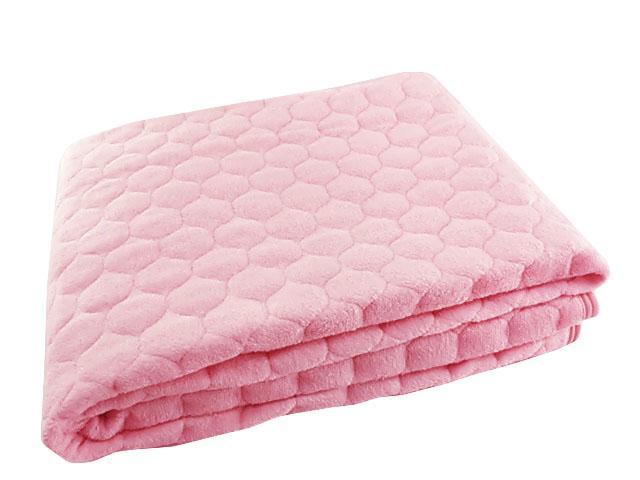 パッドシーツ ふんわり マイヤータオル 吸水性 シングル 幅100x205cm ピンク拍卖