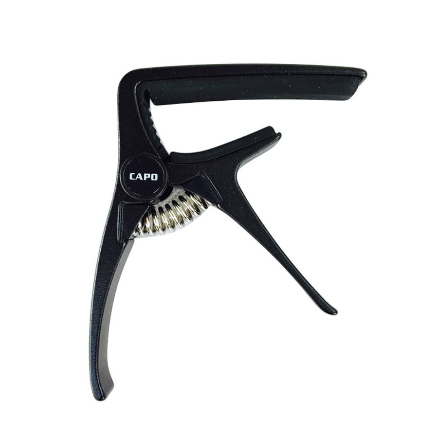 【AROMA AC-20】 ブラック 高品質 新品 ウクレレ ギター カポ エレキ アコギ拍卖