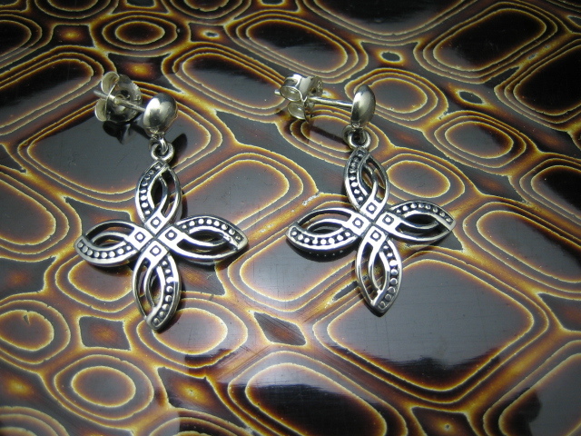 ◎即決●シルバーピアス     花フラワー    NO.159拍卖