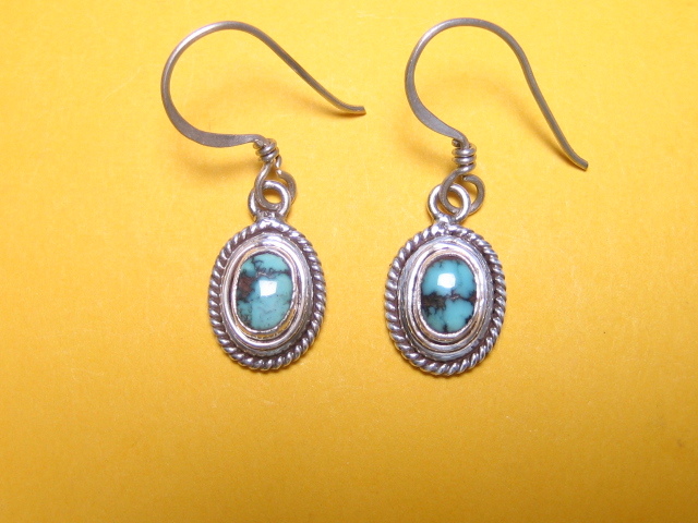 ◎即決●ターコイズ(トルコ石) シルバーピアス  NO.184  拍卖