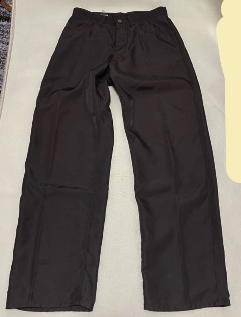 Paul Smith JEANS ポールスミス ジーンズ ブラウンパンツ ナイロン メンズ 30(76) ボタンフライ拍卖