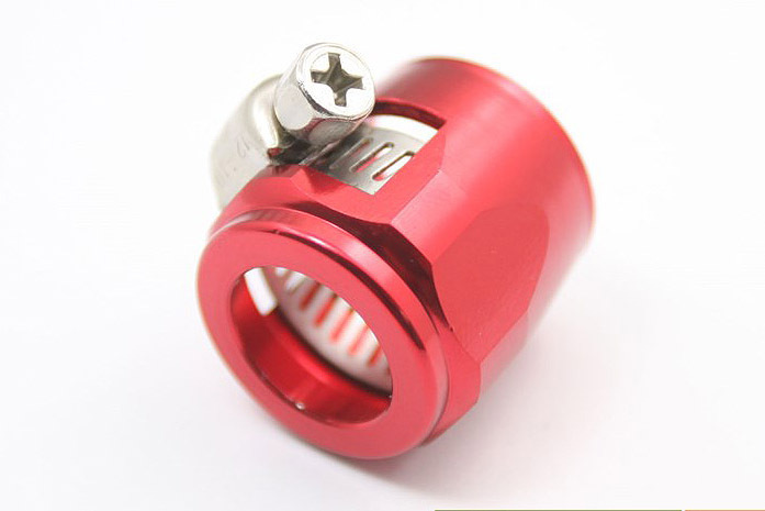 ホースエンドクランプ アダプター 燃料ホースエンドクランプ AN4 赤拍卖