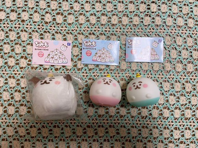 ◆保管品 カナヘイ ちみも ぷちぬいぐるみ・ツバサ+ソフビマスコット・青パンと赤パン ガチャガチャ カプセルトイ 魑魅魍魎拍卖