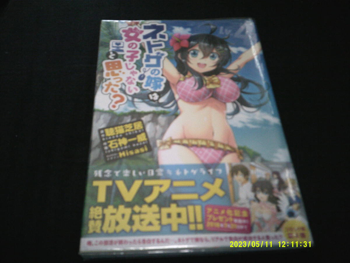 ネトゲの嫁は女の子じゃないと思った?LV4 作:聴猫芝居 発行:電撃コミックNEXT 2016年6月10日 初版発行拍卖
