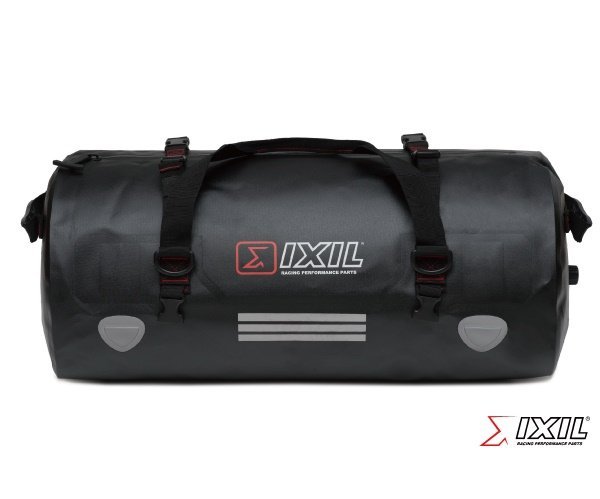 IXIL製 バイク用 防水 ツーリングバック シートバック 肩掛けバッグ 大容量 50L ブラック/ボストンバッグ ショルダーバッグ【送料800円】拍卖