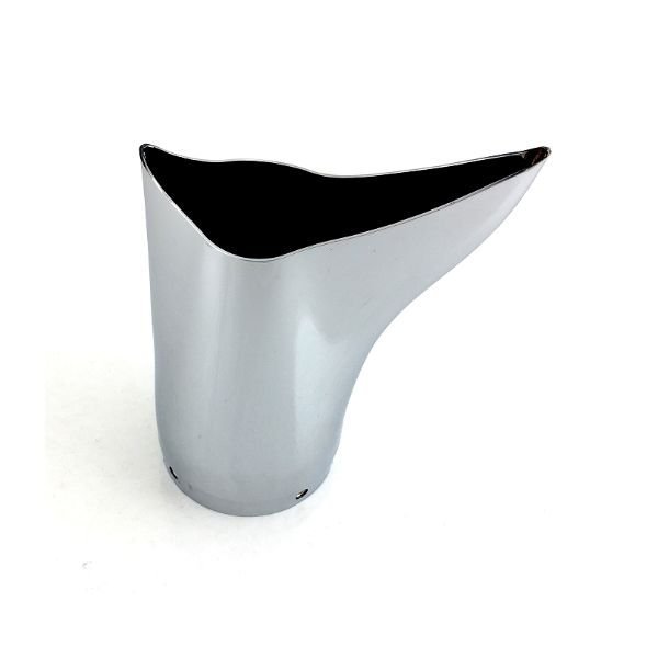 IRONHEAD(アイアンヘッド) HC2シリーズ用 マフラーエンドキャップ フィッシュテール メッキ【送料800円】拍卖