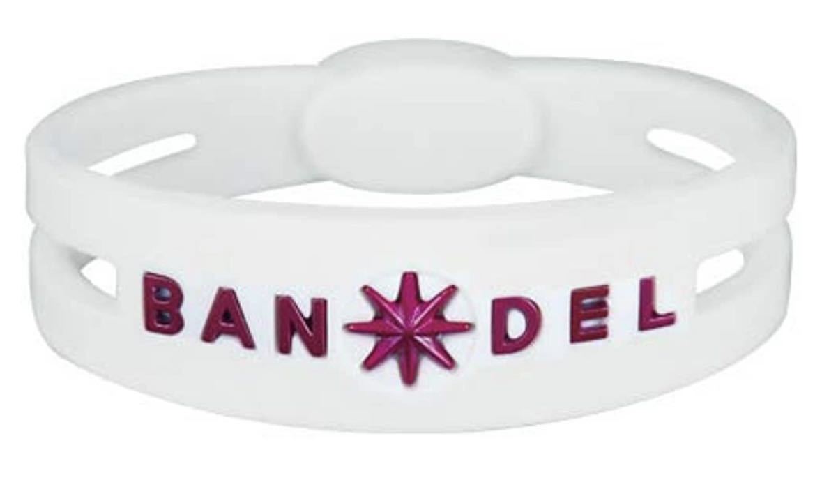 BANDEL バンデル metal bracelet メタル ブレスレット White Pink ホワイト ピンクS 16cm拍卖