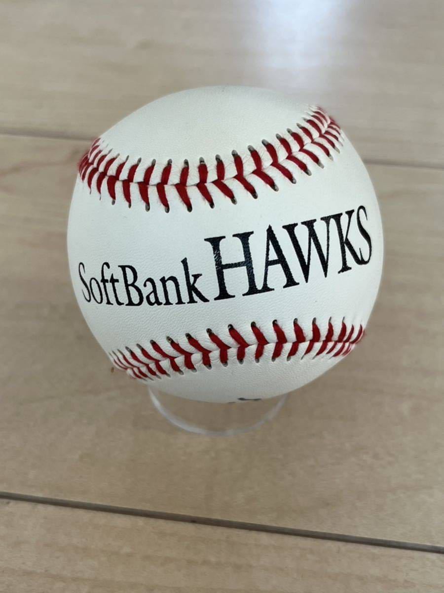 福岡ソフトバンクホークス ◆森福允彦◆直筆サインボール【スタンド投入れ球・柔らかいボール】(柔らかいボールです)巨人 ジャイアンツ拍卖