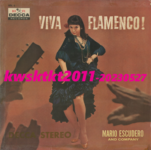 SDL-3★マリオ・エスクデロ楽団 ヴィーヴァ・フラメンコ!(ハイ・ファイで聞くスペインの調べ)拍卖