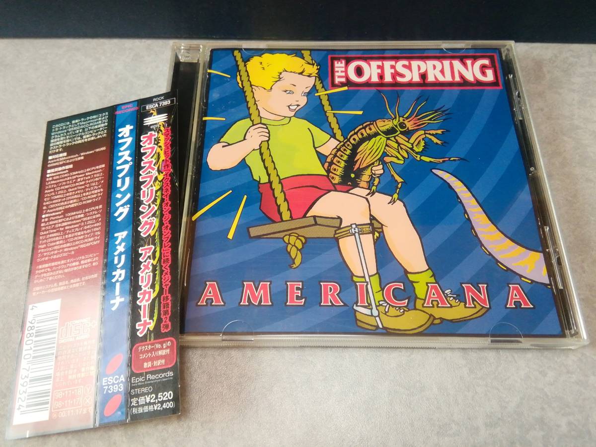 THE OFFSPRING オフスプリング「AMERICANA」CD 帯付拍卖
