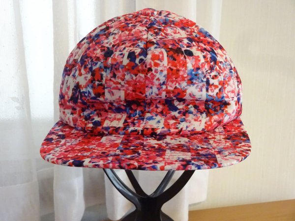 「G.U.」ジーユー 男女兼用 アウトドアキャップ ピンク色ベース サイズ57cm〜59cm キャップ 帽子拍卖