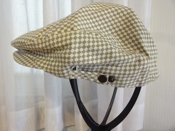 「Grace」メンズ・レディース 柄入 ハンチング キャップ サイズ57cm〜59cm コットン帽 帽子拍卖