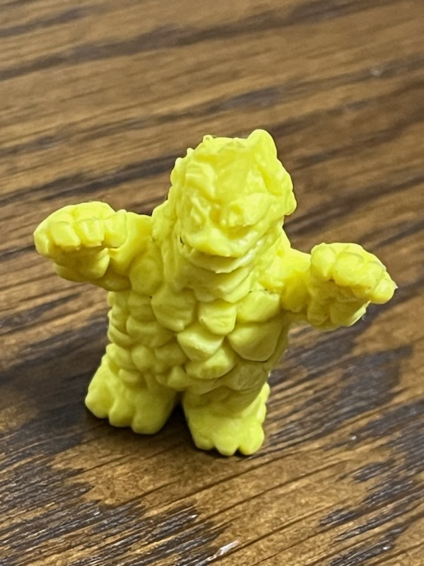 当時物 怪獣消しゴム ゴルバゴス バルザック星人 ボーズ星人 3体セット拍卖