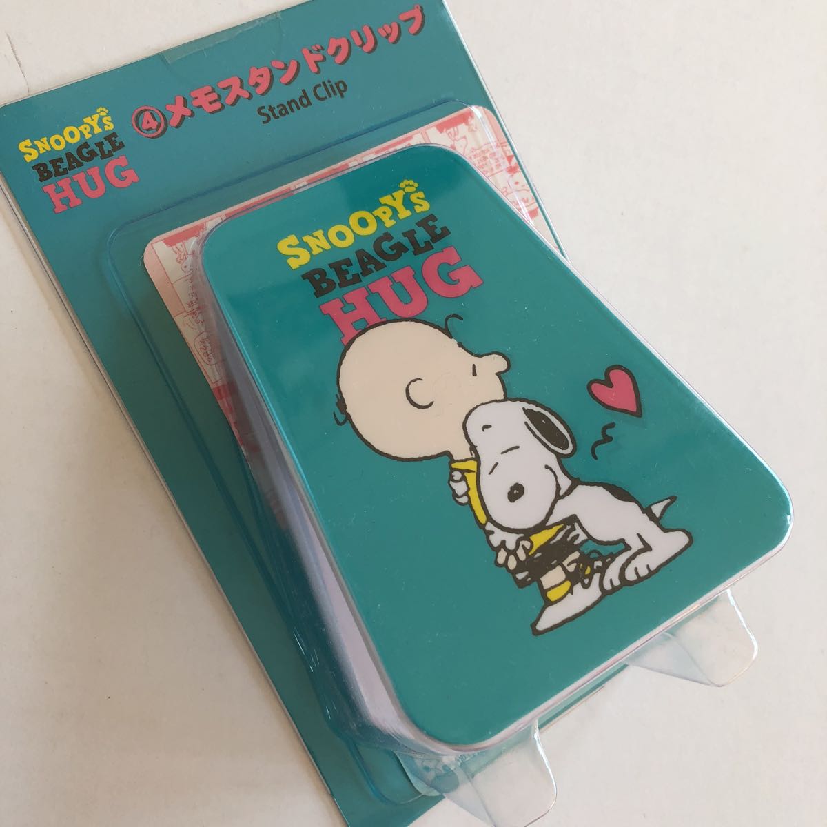 未開封 SNOOPY’S BEAGLE HUG メモスタンドクリップ拍卖