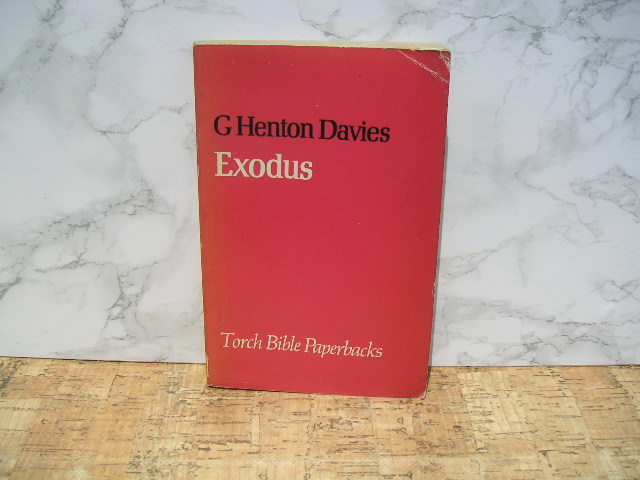 ∞ Exodus・出エジプト記 グウィン・ヘントン・デイビーズ、著 SCM、刊 1973年 ●洋書です、英文表記●拍卖